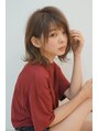 トータルビューティーサロン プリエ(prier) 誰にでも似合う肩ラインのミディアムボブ