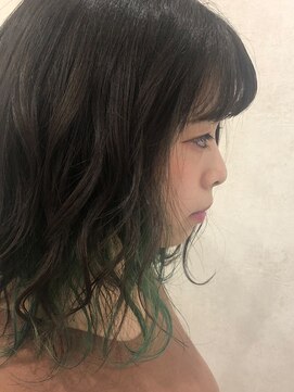 アクイール ピュール ヘア(Accueillir Pur hair) アリエル☆インナーカラー【長岡】【見附】