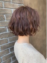 ジャンナ(Janna)&nbsp;ラベンダーピンクカラーのショートボブ