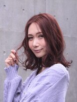 ヘアーライズ 池袋東口店(hair RISE) 深み大人ピンクバイオレット