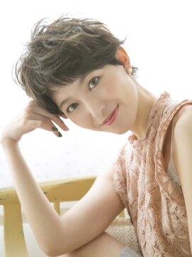 ロンドプランタン 恵比寿(Lond Printemps) 【ロンド恵比寿店】大人キレイなショートヘアアッシュベージュ