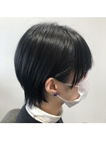 ヘアメイク ジール 羽黒店 耳掛けショート