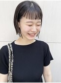 オン眉、ぷつんとボブ♪
