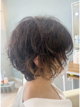 サイイン(saiin) パーマインナーカラーショート