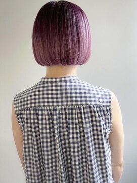 エル セルカ 高田馬場(el CERCA) 高田馬場ピンクカラーミニボブ【el CERCA高田馬場】