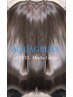 【極艶☆】AQUAグロスカラー＋カット+ハホニコ+超音波+瞬間艶髪ケア