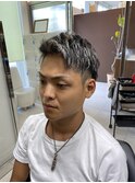 ハイライトメッシュショート
