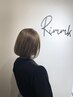 Rimmk似合わせカット+カラー+オージュアTR　￥11500