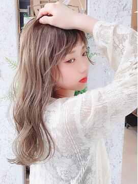 シエル 弘前駅前店(CIEL) #ケアブリーチ #ハイトーン　#ベージュ　#ミルクティーベージュ