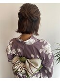 浴衣&ヘアアレンジ