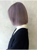 ラベンダーグレー_チェリーブラウンフェミニンロング_ba374891
