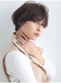 大人可愛い20・30・40代シースルーバング韓国ショート/自由が丘