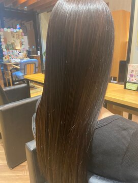 フレンズ 山鼻店(friend's) 髪質改善ストレートパーマトリートメントホリスティックカラー