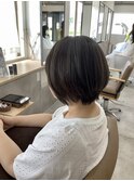 小顔補正立体カット