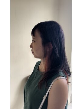 ラブユイット(LOVE HUIT) インナーカラーオレンジ(*^^*)