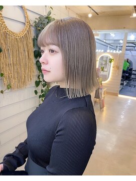 ジゼル 博多筑紫口店(GiseL) milk tea brown♪