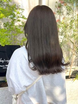 デイジーサイン(day's eye Sign) 艶髪/透明感イルミナカラー/オリーブブラウン/セミロング