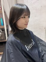 ロンドローズ 名古屋(Lond damaskRose)&nbsp;学割 ブリーチなしダブルカラー ブリーチ 髪質改善 ボブ ＊398