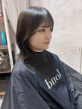 ロンドローズ 名古屋(Lond damaskRose) 学割 ブリーチなしダブルカラー ブリーチ 髪質改善 ボブ *398