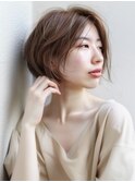 ★暗めカラーグランマッシュフェイスフレーミングデザインカラー