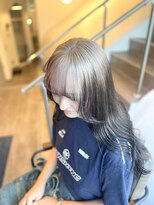 アオ(ao.)&nbsp;ルーツカラー/前髪/アンブレラカラー/イメチェン