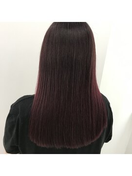 マルフェ 天王寺(marfe) ワインレッド艶髪レッドブラウン#透明感カラー/髪質改善
