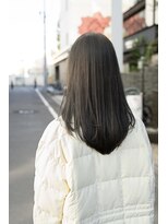 ネイヴィル(navile)&nbsp;オリーブグレージュ×酸性ストレート