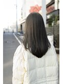 オリーブグレージュ×酸性ストレート