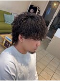 波巻きパーマ/シャドウパーマ