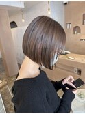 【 YUCCA 】大人可愛い20代30代40代 ボブ/切りっぱなし