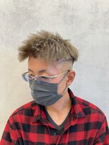 ルースト 西院店(ROOST)&nbsp;パイルツイスト×ブロンドベージュ