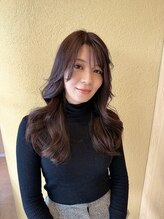 ランリ 名古屋名駅(ranri) 【20代～30代】ツヤ髪ブラウン×韓国レイヤー