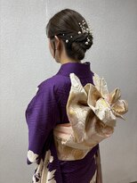 マーシュアトレ(marshu atre)&nbsp;☆振袖 × アップスタイル☆