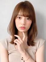 ホワイトグレージュモテ髪大人可愛いミニウルフ#266f0609