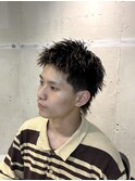 メンズウルフショートF