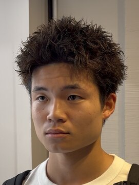 ササ 京都河原町店(33 SASA) ピンパーマスパイキーショート　京都四条河原町