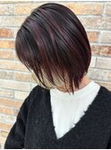 ハイライト/グラデーションを取り入れた贅沢カラー♪