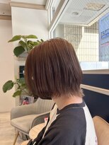 アンソル オブ リシェール(N'SOL of RICHAIR)&nbsp;くびれヘア/グレージュ/ミニボブウルフ/透明感カラー/南越谷