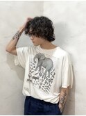【メンズ】波巻きスパイラルパーマ