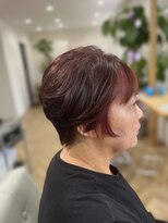 ニュカ(NuKa)&nbsp;癖を生かしたショートボブ