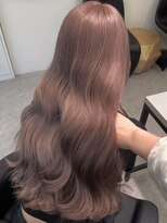 ペレ 梅田(PELE) くびれヘア/アプリコットオレンジ/夏のヘアアレンジ/梅田