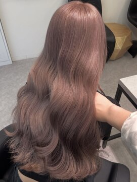 ペレ 梅田(PELE) くびれヘア/アプリコットオレンジ/夏のヘアアレンジ/梅田