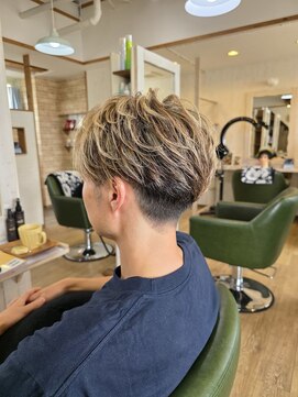 シャイン(SHINE) 白髪ぼかし×メッシュ