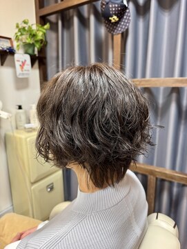 ヘアーデザインディープ hair design Deep ショートパーマ
