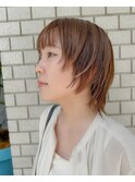トレンドのおしゃれヘア!ショートウルフヘア