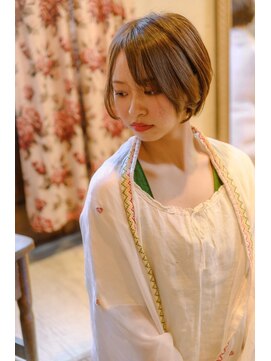 名前のない美容室 船橋店 グラデーションボブ