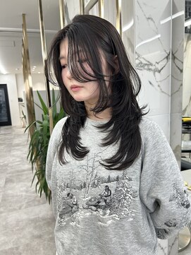 エトワール(ETOILE) レイヤーカット/アッシュブラウン