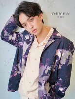 ロミー 本厚木(ROMMY.) メンズヘアカット☆毛流れセンターパート韓国ラルフサーフ黒髪☆