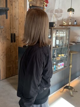 フルリール バイ シェリー(FLEURIR by cherie) ダブルカラー / ベージュブラウン / イルミナカラー