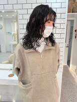 ロマーリ 倉敷(LOMARLIE)&nbsp;黒髪パーマ20代30代40代レイヤーパーマラフウェーブ